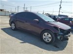 2018 Kia Forte Lx Maroon vin: 3KPFK4A73JE254740