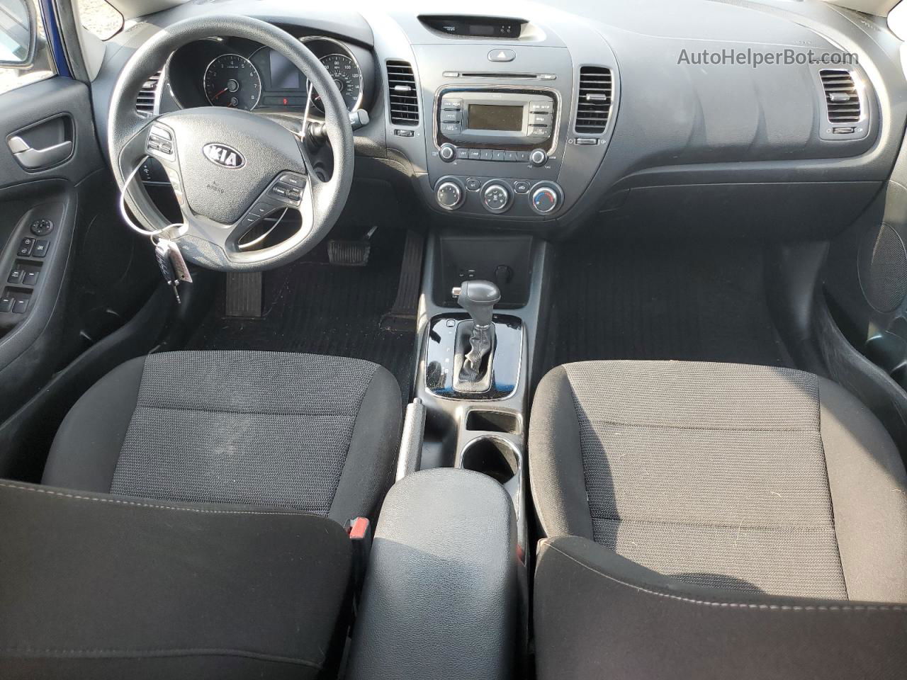 2018 Kia Forte Lx Синий vin: 3KPFK4A73JE257072