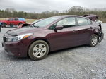 2018 Kia Forte Lx Purple vin: 3KPFK4A73JE259534