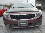 2018 Kia Forte Lx Purple vin: 3KPFK4A73JE259534