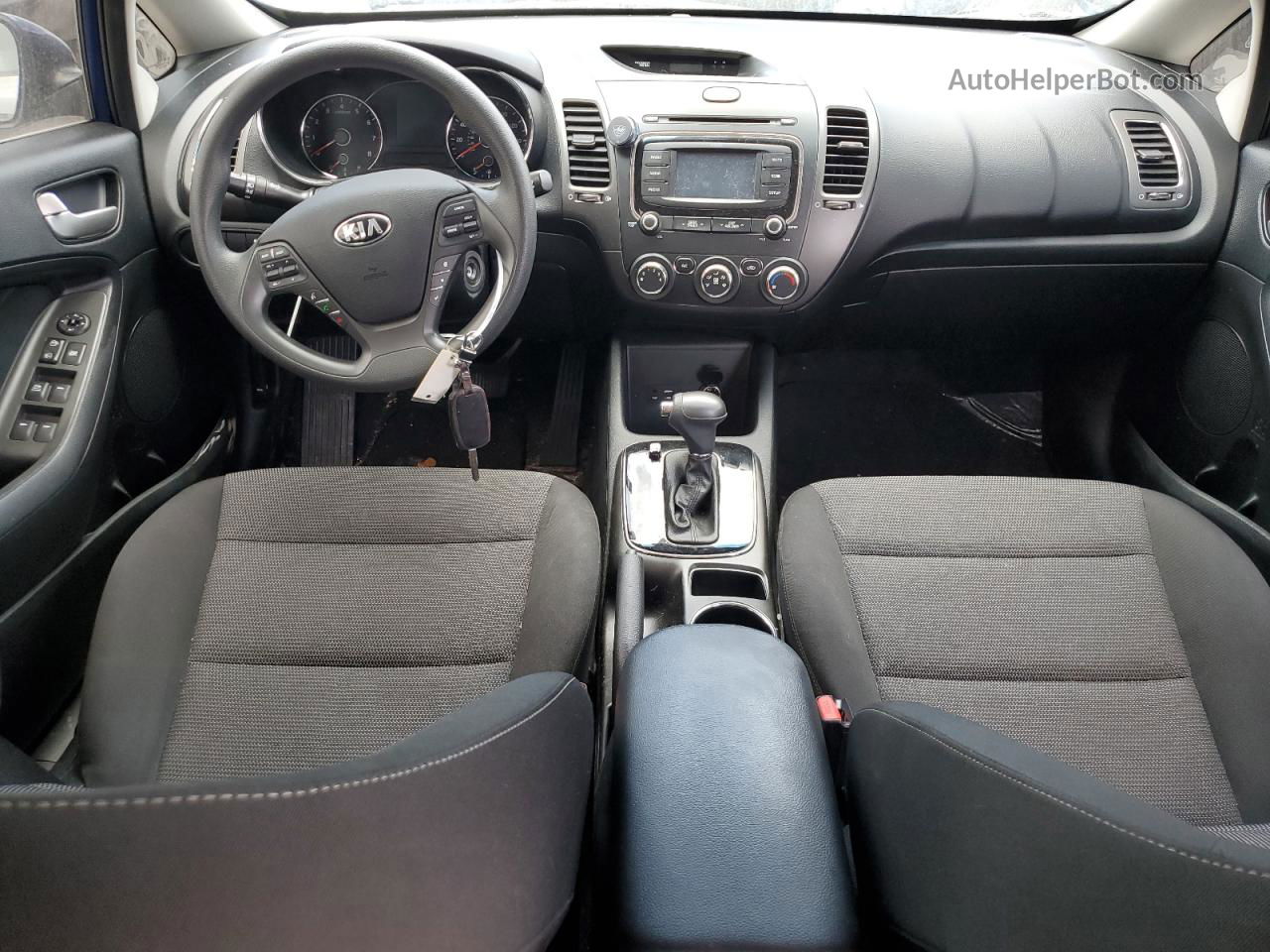 2018 Kia Forte Lx Синий vin: 3KPFK4A73JE264619