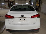 2017 Kia Forte Lx White vin: 3KPFK4A74HE010833