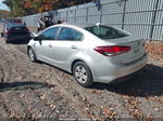 2017 Kia Forte Lx Silver vin: 3KPFK4A74HE015756