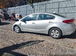 2017 Kia Forte Lx Silver vin: 3KPFK4A74HE015756