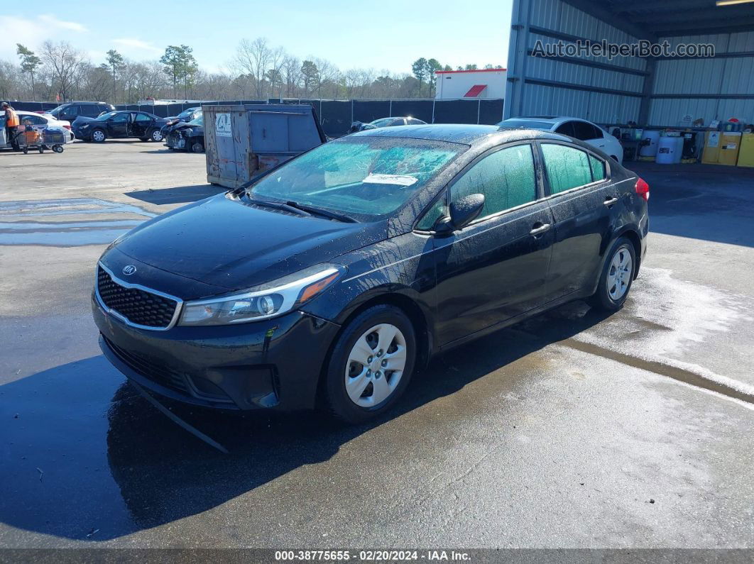 2017 Kia Forte Lx Black vin: 3KPFK4A74HE028927