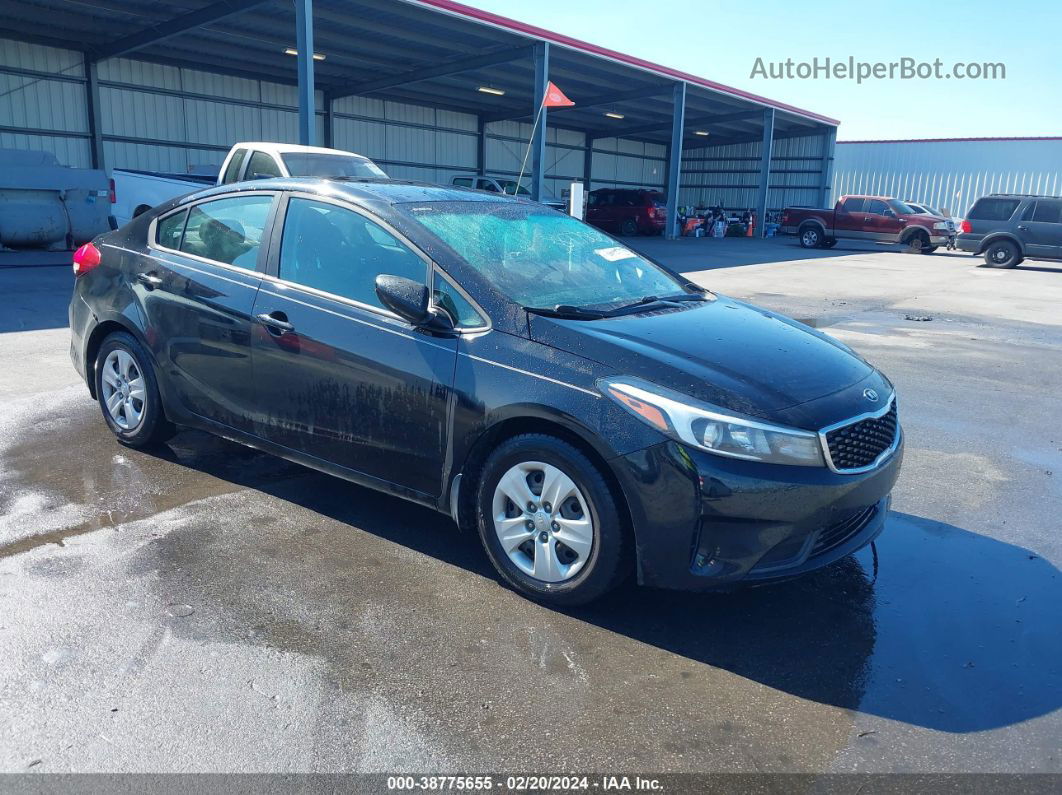 2017 Kia Forte Lx Черный vin: 3KPFK4A74HE028927