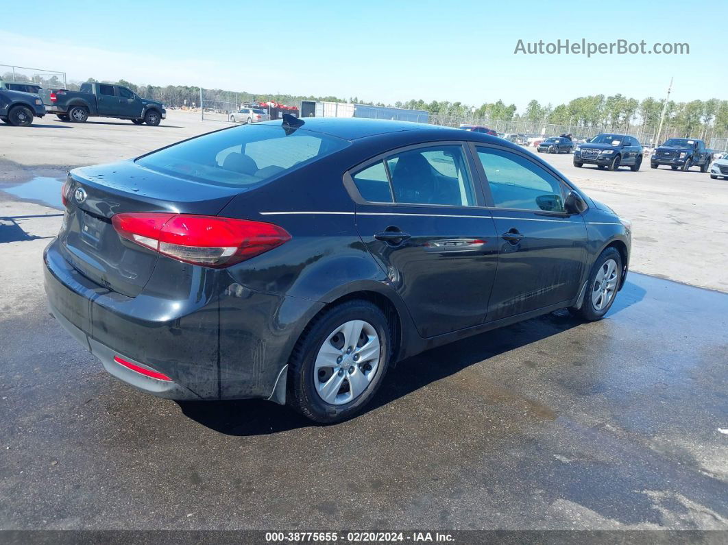 2017 Kia Forte Lx Черный vin: 3KPFK4A74HE028927