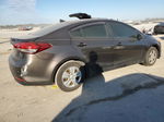 2017 Kia Forte Lx Gray vin: 3KPFK4A74HE046196