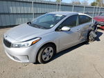 2017 Kia Forte Lx Silver vin: 3KPFK4A74HE053097