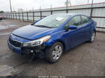 2017 Kia Forte Lx Blue vin: 3KPFK4A74HE053228