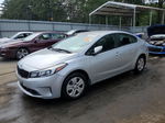 2017 Kia Forte Lx Silver vin: 3KPFK4A74HE053875