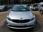 2017 Kia Forte Lx Silver vin: 3KPFK4A74HE053875