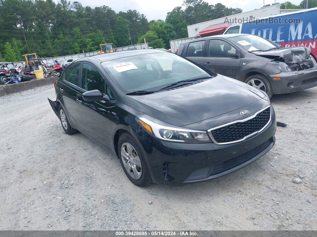 2017 Kia Forte Lx Черный vin: 3KPFK4A74HE081109