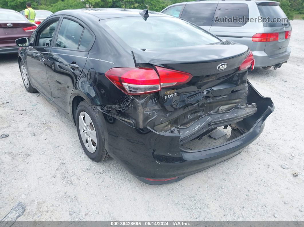 2017 Kia Forte Lx Черный vin: 3KPFK4A74HE081109