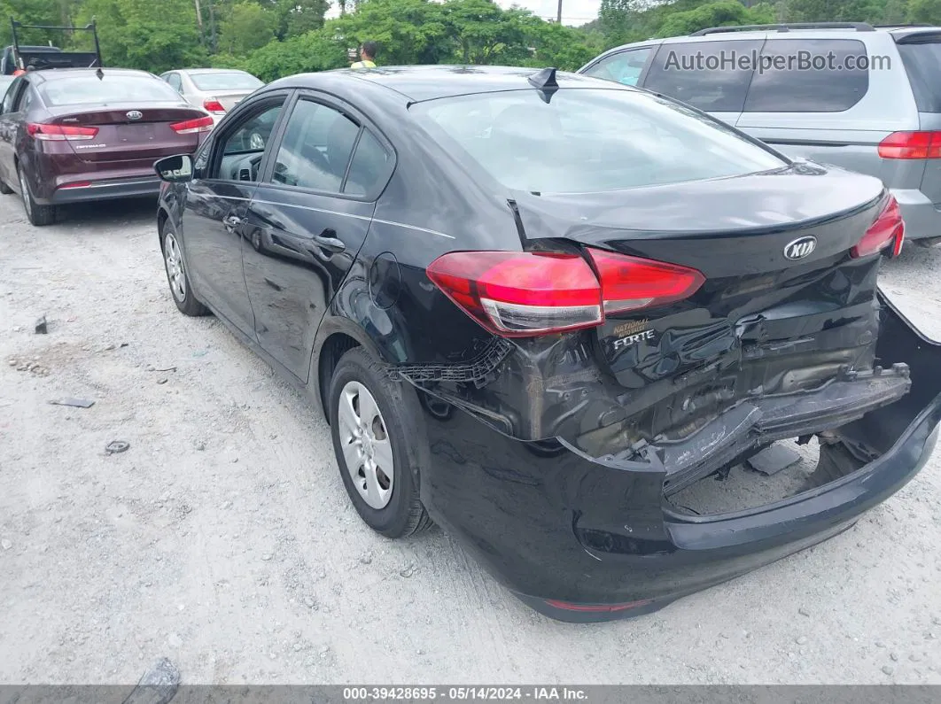 2017 Kia Forte Lx Black vin: 3KPFK4A74HE081109