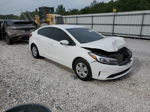 2017 Kia Forte Lx White vin: 3KPFK4A74HE090473