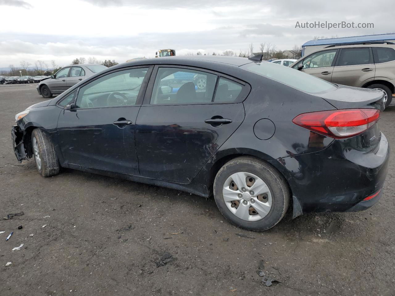 2017 Kia Forte Lx Black vin: 3KPFK4A74HE100791