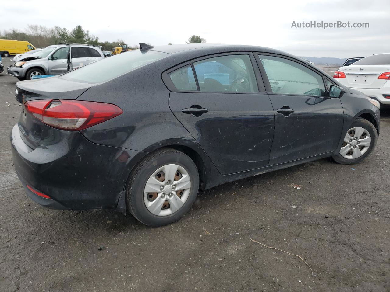 2017 Kia Forte Lx Black vin: 3KPFK4A74HE100791