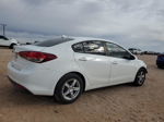 2017 Kia Forte Lx White vin: 3KPFK4A74HE152499