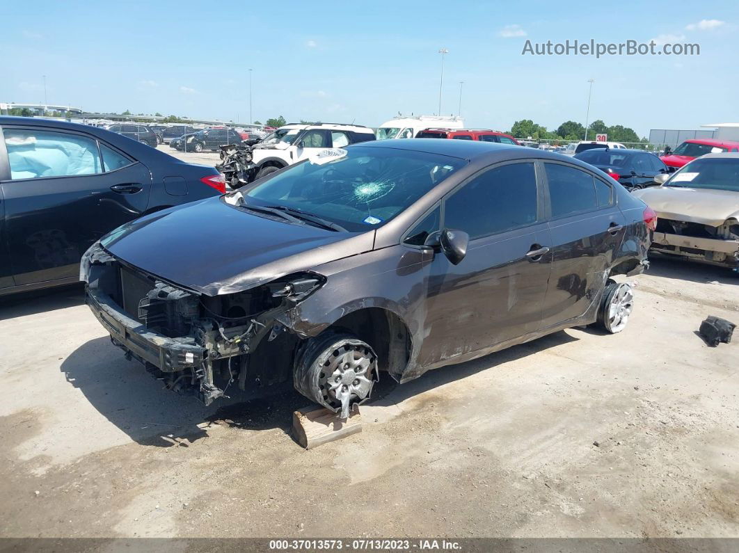 2018 Kia Forte Lx Purple vin: 3KPFK4A74JE165484