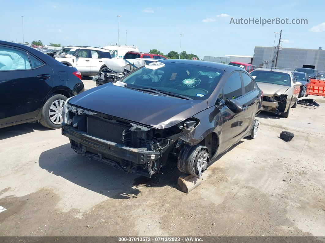 2018 Kia Forte Lx Purple vin: 3KPFK4A74JE165484