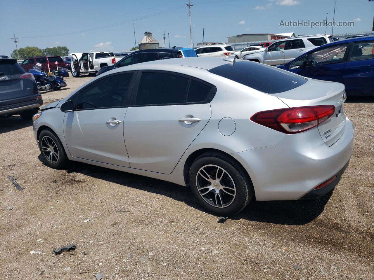 2018 Kia Forte Lx Silver vin: 3KPFK4A74JE181670