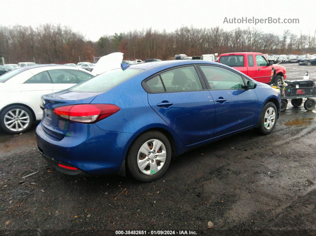 2018 Kia Forte Lx Dark Blue vin: 3KPFK4A74JE196704