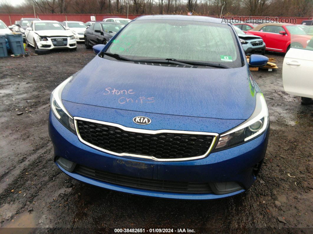 2018 Kia Forte Lx Dark Blue vin: 3KPFK4A74JE196704