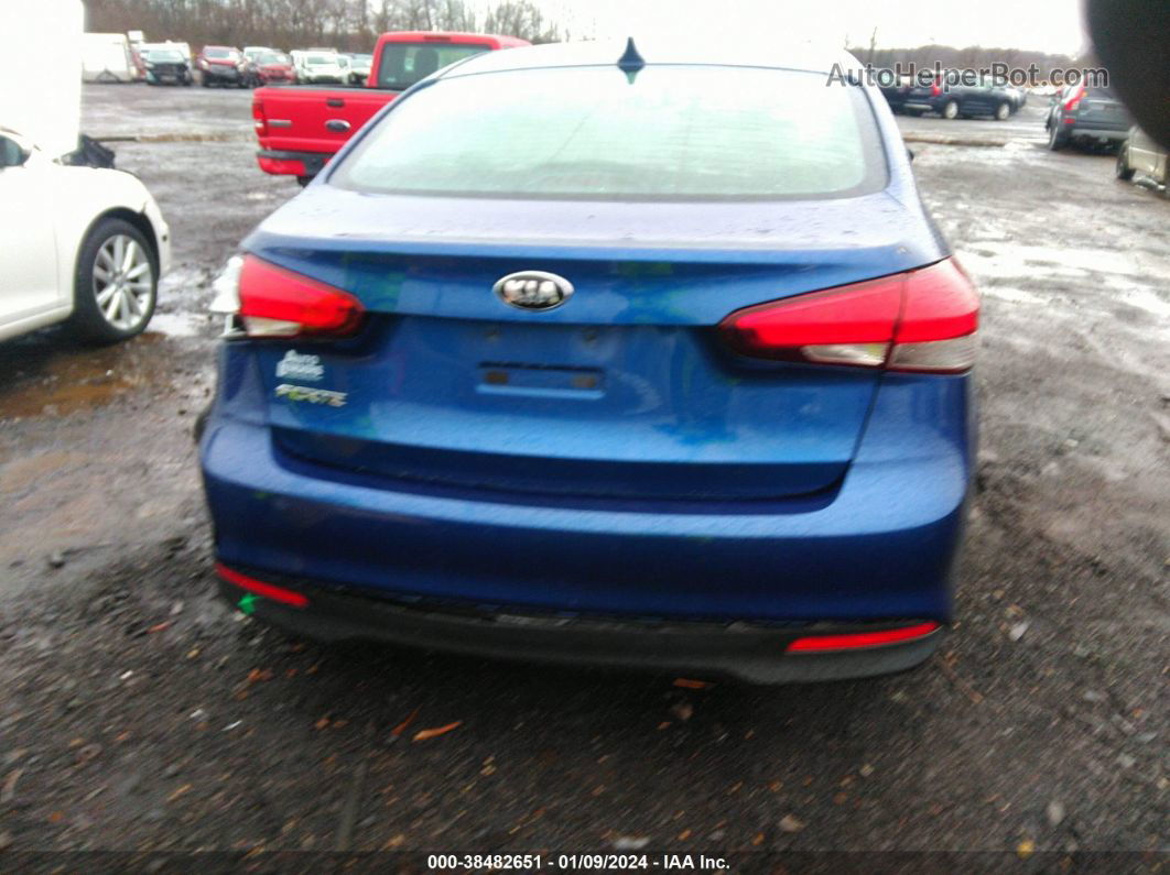 2018 Kia Forte Lx Dark Blue vin: 3KPFK4A74JE196704