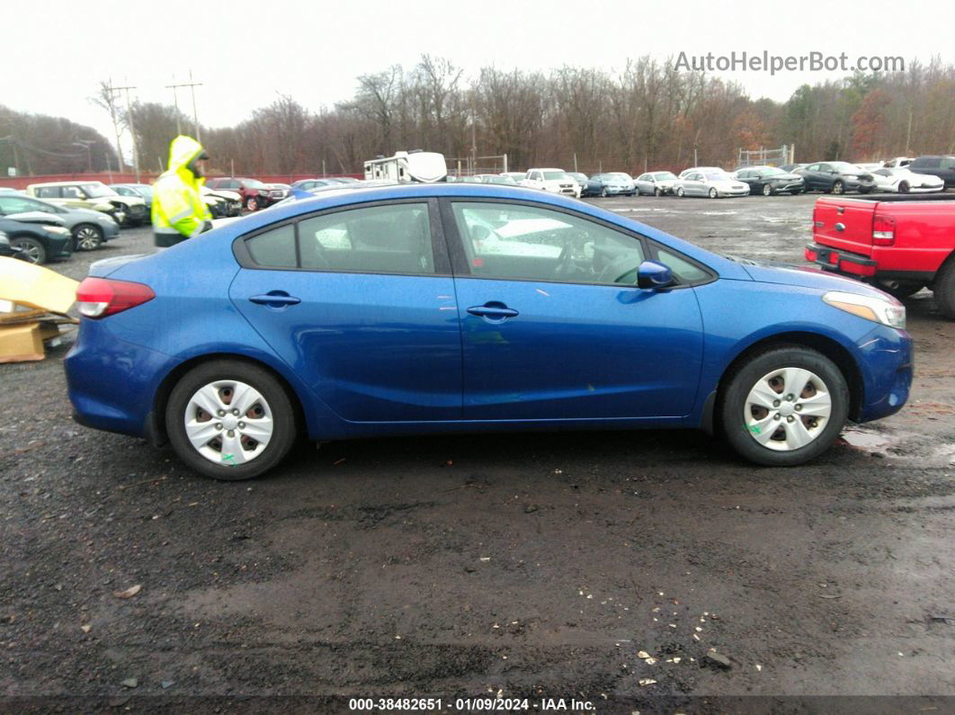 2018 Kia Forte Lx Dark Blue vin: 3KPFK4A74JE196704