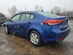 2018 Kia Forte Lx Синий vin: 3KPFK4A74JE210553