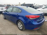 2018 Kia Forte Lx Blue vin: 3KPFK4A74JE221147