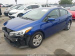 2018 Kia Forte Lx Синий vin: 3KPFK4A74JE221147