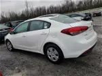 2018 Kia Forte Lx White vin: 3KPFK4A74JE228213