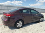 2018 Kia Forte Lx Бордовый vin: 3KPFK4A74JE228924