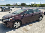 2018 Kia Forte Lx Бордовый vin: 3KPFK4A74JE228924