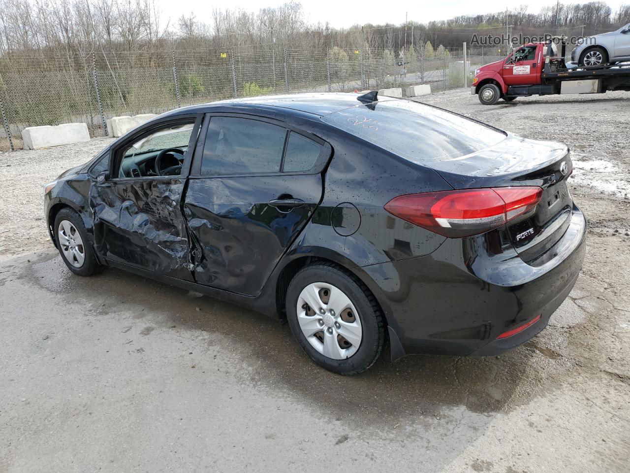 2018 Kia Forte Lx Black vin: 3KPFK4A74JE246534