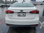 2018 Kia Forte Lx White vin: 3KPFK4A74JE257484