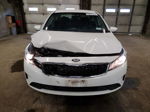 2018 Kia Forte Lx White vin: 3KPFK4A74JE275810