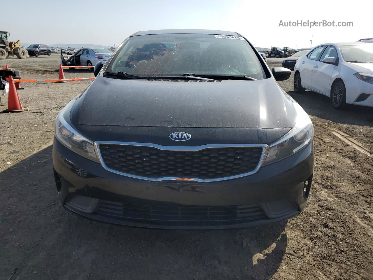 2017 Kia Forte Lx Black vin: 3KPFK4A75HE022893