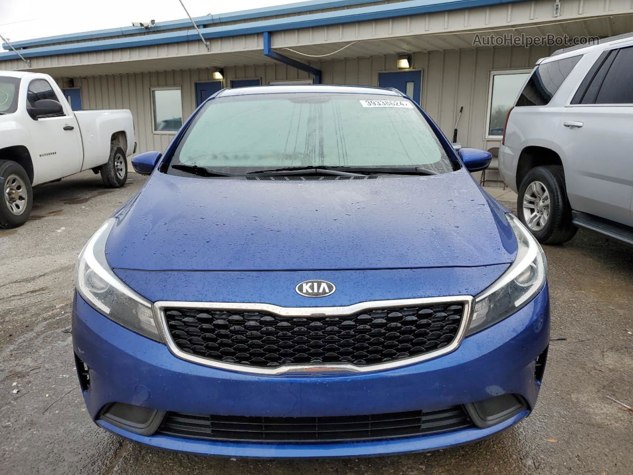 2017 Kia Forte Lx Синий vin: 3KPFK4A75HE036079