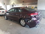 2017 Kia Forte Lx Burgundy vin: 3KPFK4A75HE054064