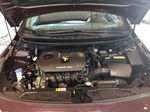 2017 Kia Forte Lx Burgundy vin: 3KPFK4A75HE054064