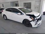 2017 Kia Forte Lx White vin: 3KPFK4A75HE069762