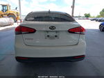 2017 Kia Forte Lx White vin: 3KPFK4A75HE069762