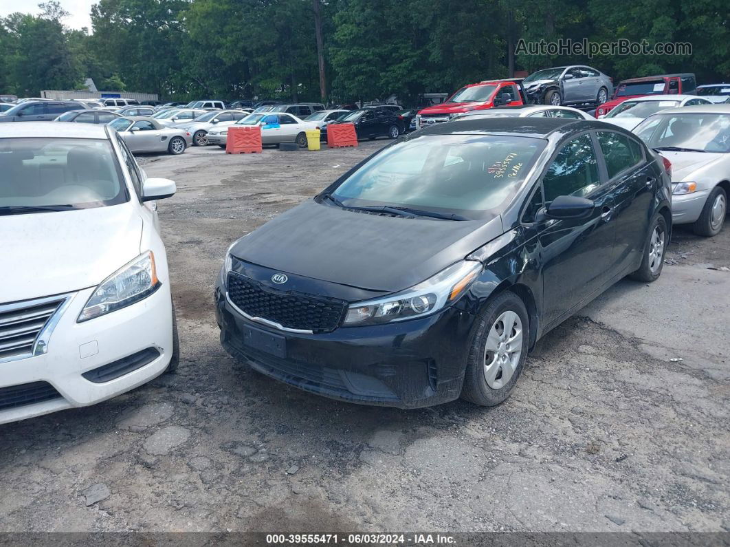 2017 Kia Forte Lx Black vin: 3KPFK4A75HE069986