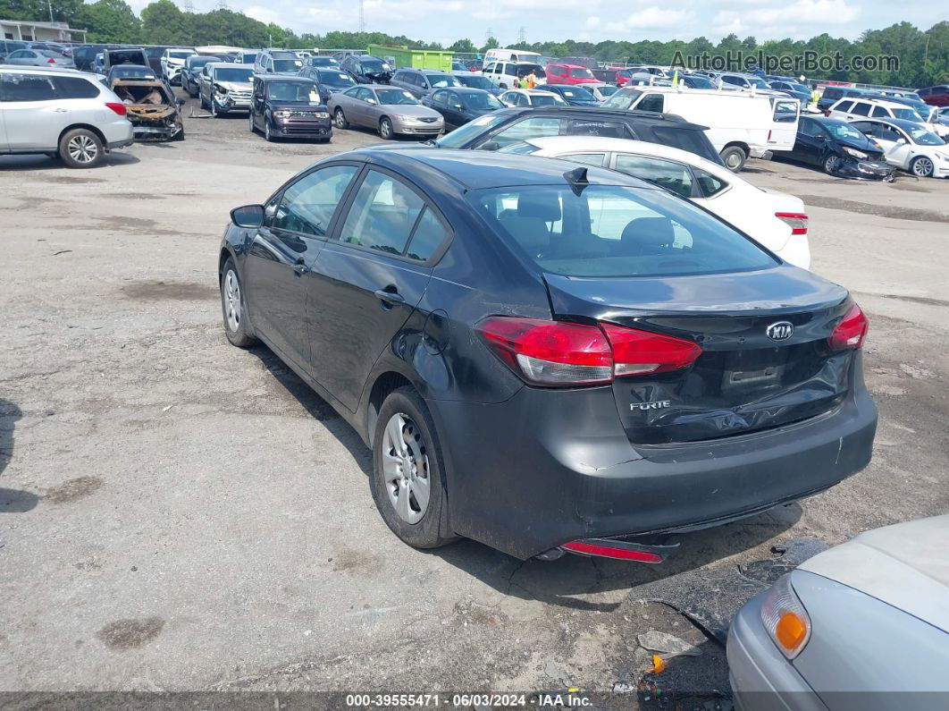 2017 Kia Forte Lx Black vin: 3KPFK4A75HE069986