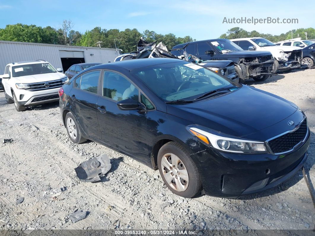 2017 Kia Forte Lx Black vin: 3KPFK4A75HE111749