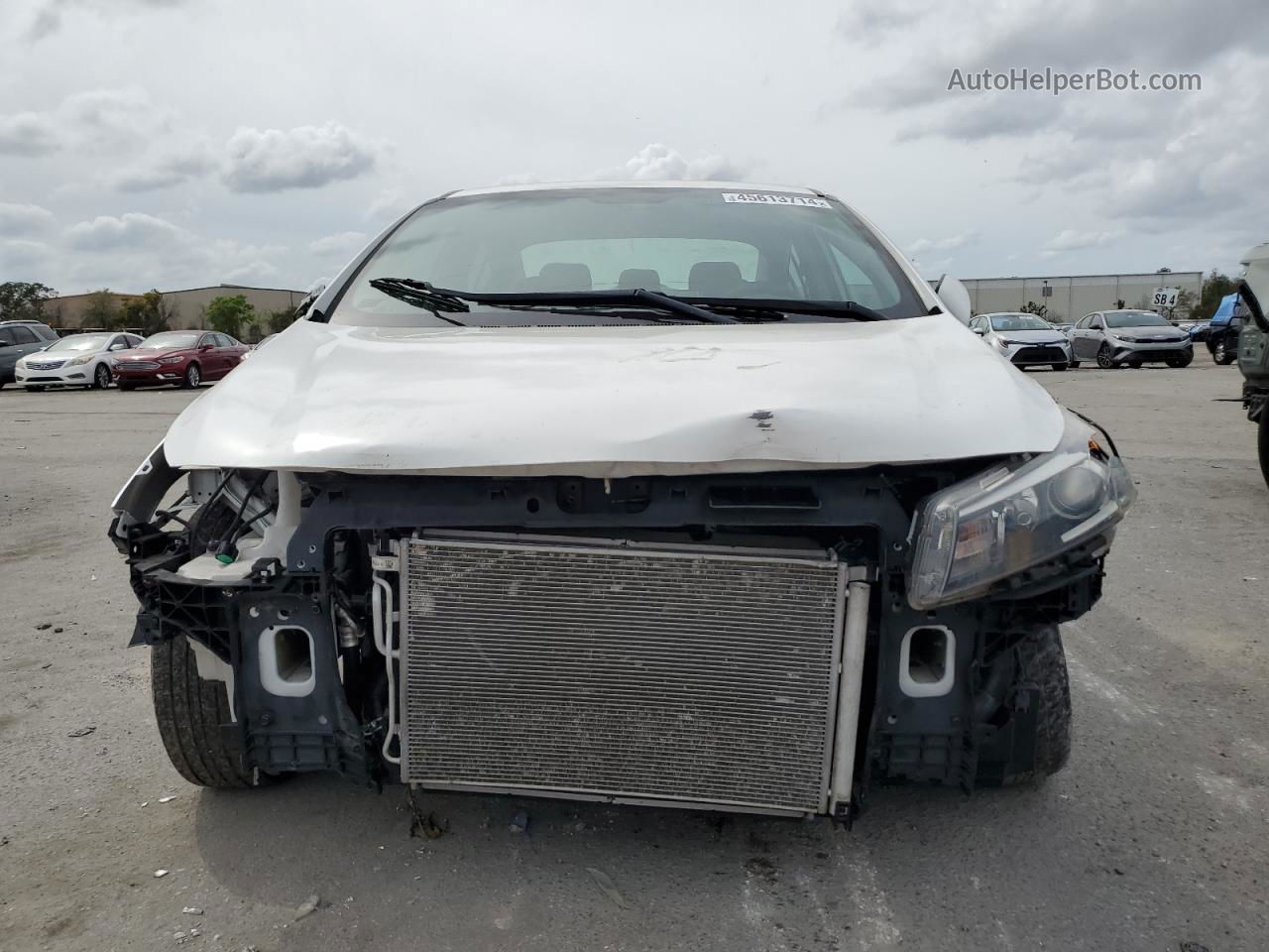 2017 Kia Forte Lx Белый vin: 3KPFK4A75HE123884