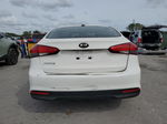 2017 Kia Forte Lx White vin: 3KPFK4A75HE123884